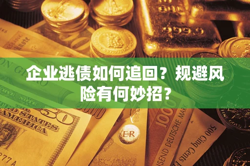 北京企业逃债如何追回？规避风险有何妙招？