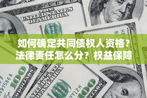 北京如何确定共同债权人资格？法律责任怎么分？权益保障技巧揭秘！
