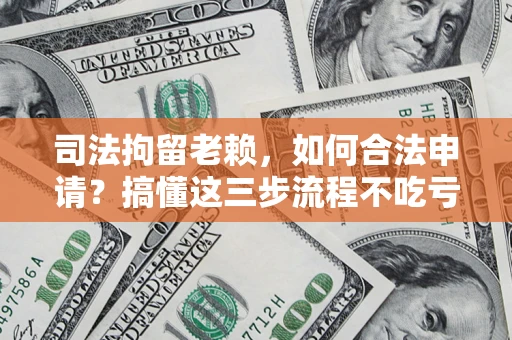 北京司法拘留老赖，如何合法申请？搞懂这三步流程不吃亏！