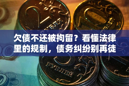 北京欠债不还被拘留？看懂法律里的规制，债务纠纷别再徒劳奔波