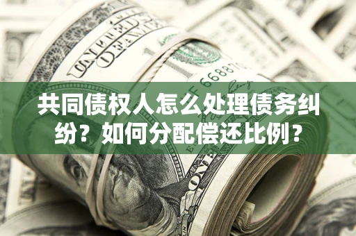 北京共同债权人怎么处理债务纠纷？如何分配偿还比例？